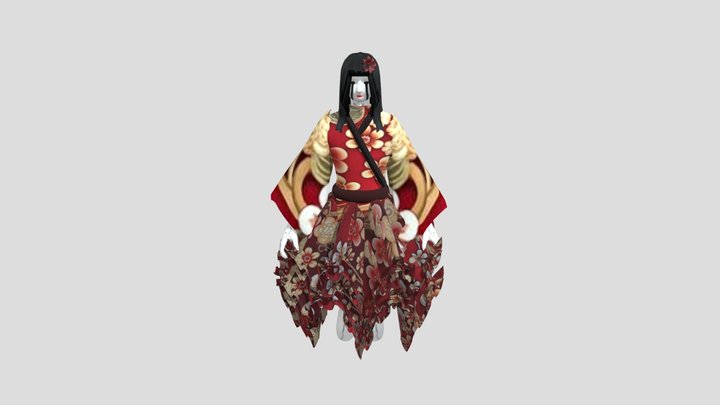 Shaku ( Fanmade ) 3D Model