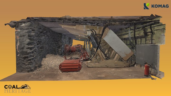 Kompleks Ścianowy - AGH tex 3D Model