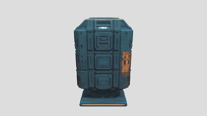 cube 3D Model