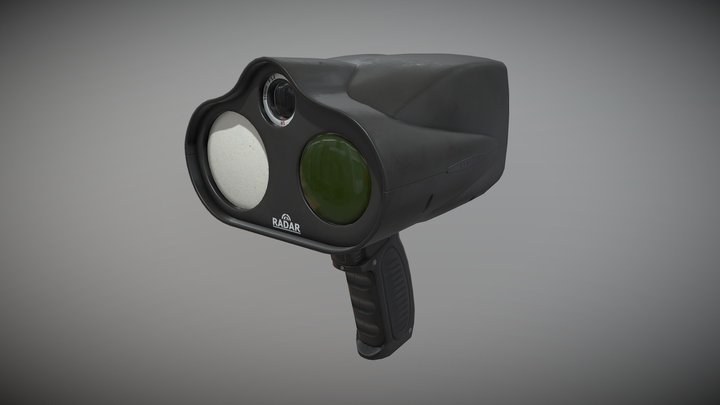 Police Speed Radar – Gratis 3D-model STL