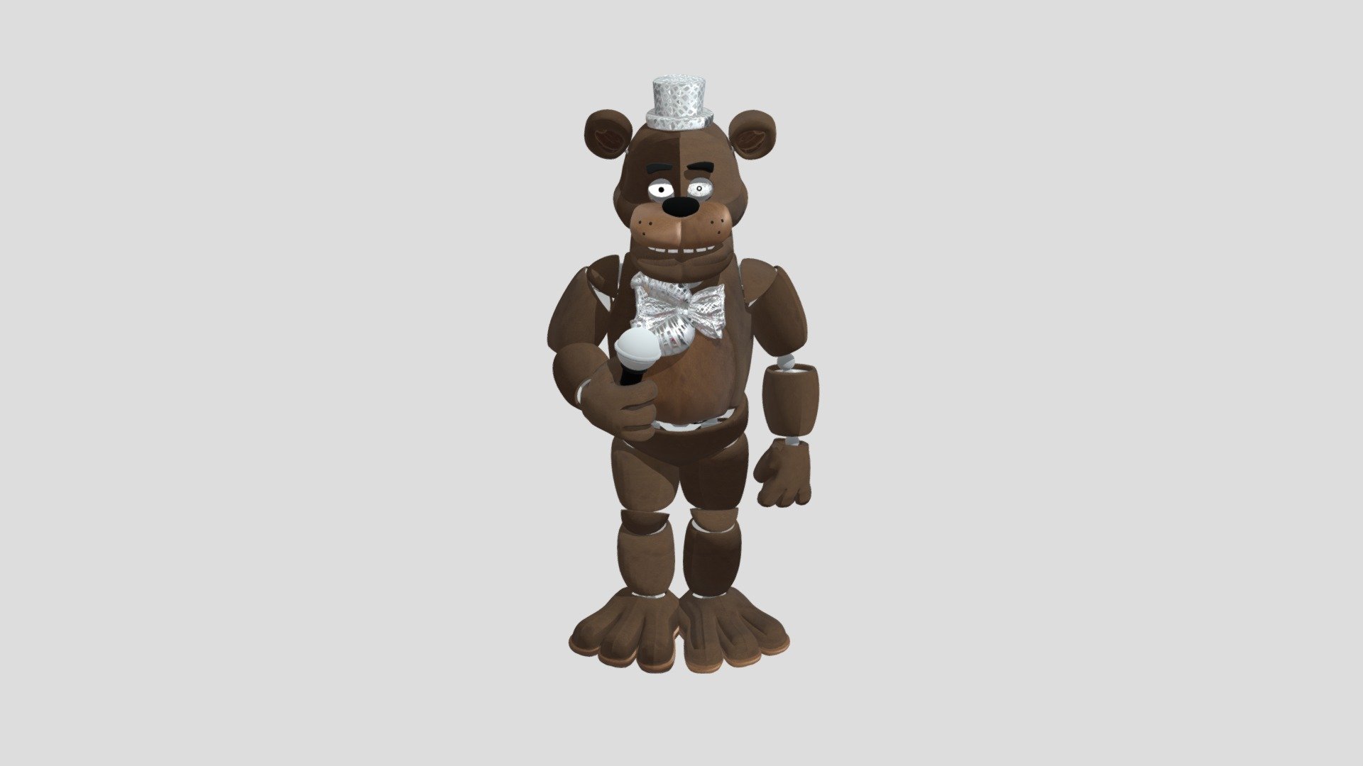 Movie_ Freddy Fazbear - Download Free 3D Model By Lordtrap (@L-T ...