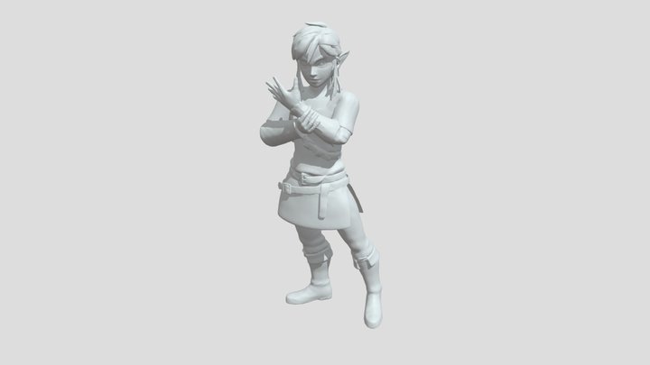 Link botw 3D Model