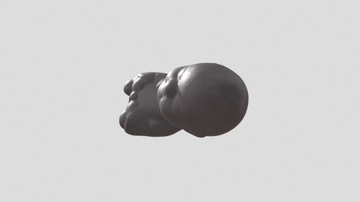 Clay Teapot Peeing Boy 3D Model