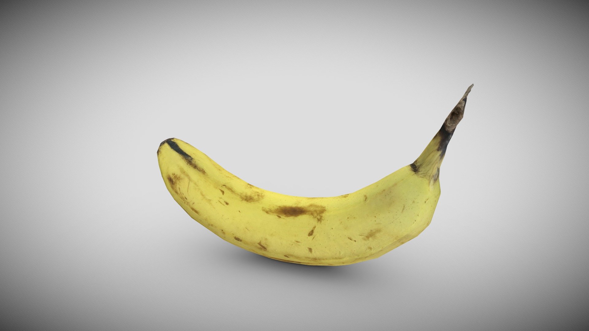 Banana (Photogrammetry) - Download Free 3D model by Meshfinder [65571d7 ...