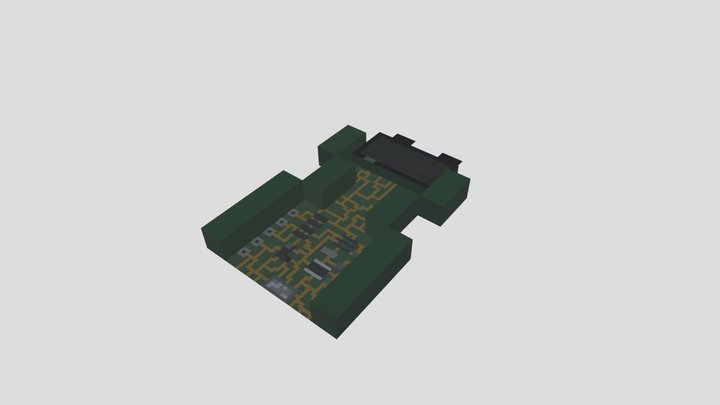 Hacking device 3D Model