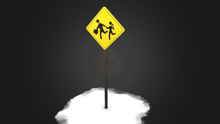 SouthPark Bus Stop (Practise) 3D Model