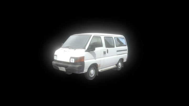 Mitsubishi Delica Van 3D Model