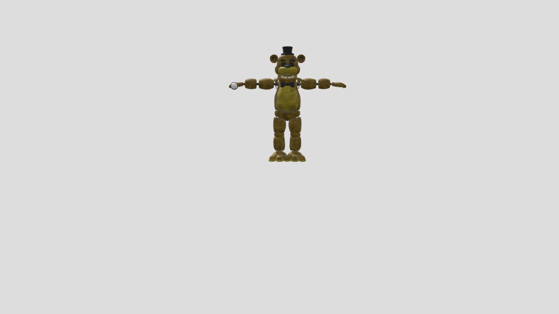 Golden Freddy - Download Free 3D model by dwall8611 [65583c9] - Sketchfab