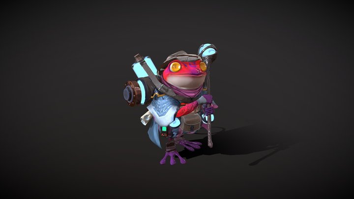Stylized Creation 3D Model