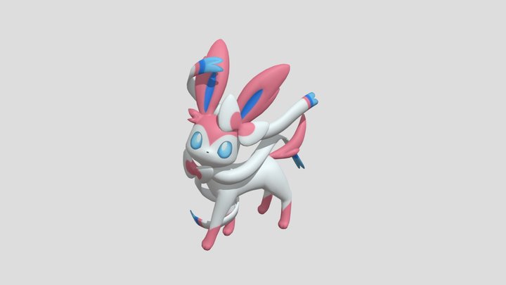 [Pokemon] Sylveon 3D Model
