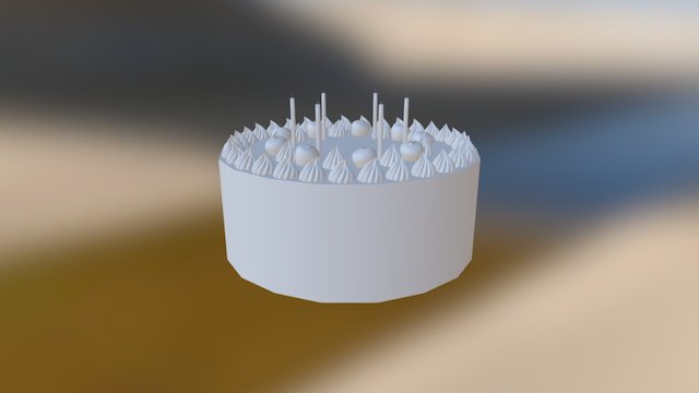 Cake 3D Model