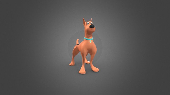 Scooby Final 3D Model