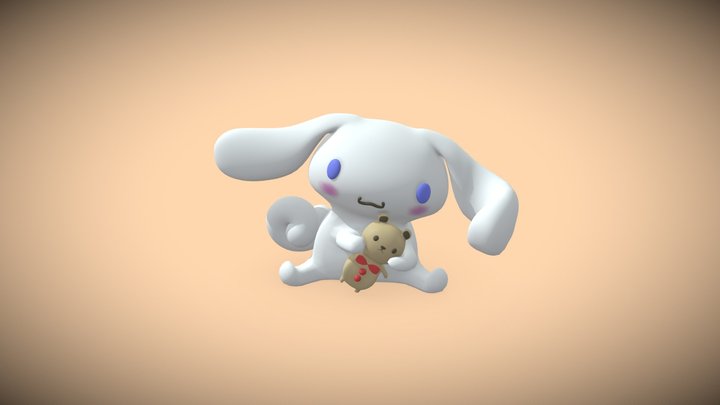 CINNAMOROLL 3D Model