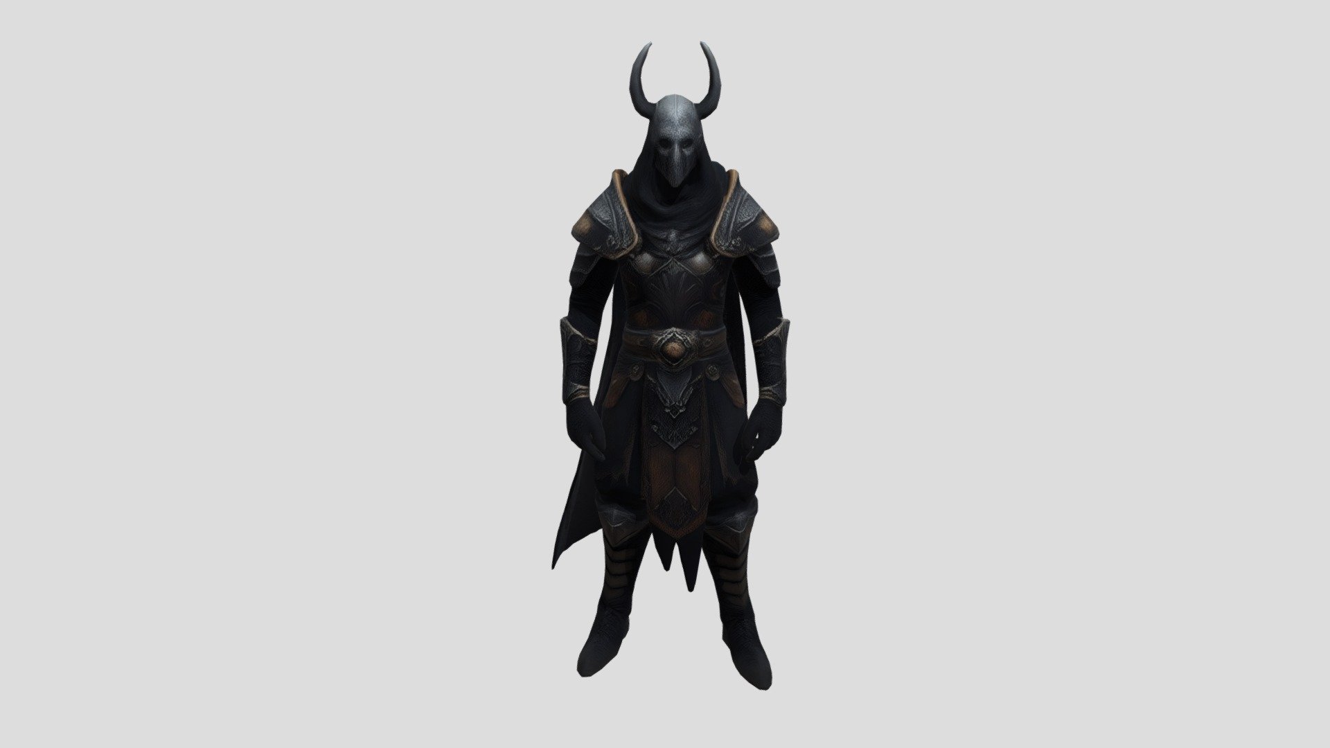 styalized void knight, wow inspired - 3D model by Renraider1001 ...