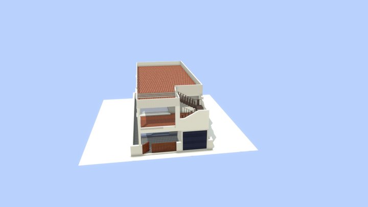 3d House Model 3D Model