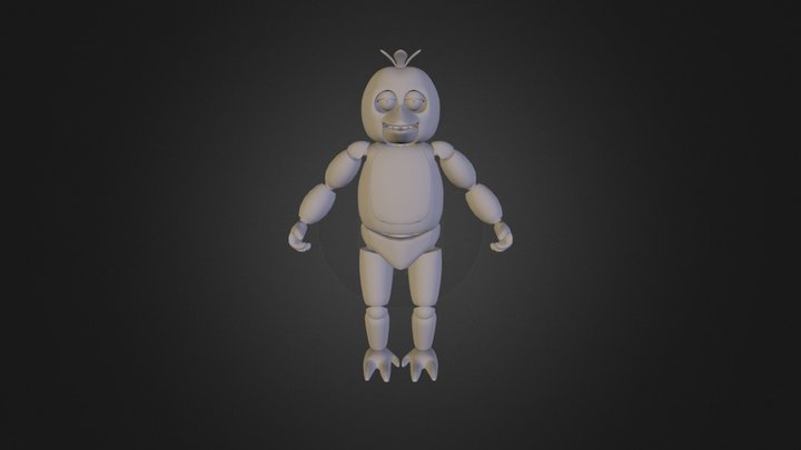 Chica the chiken 3D Model