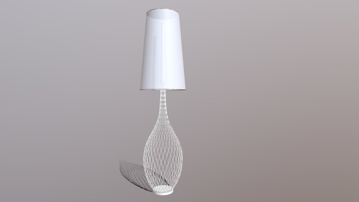 Elegant Desk Lamp \ Table Lamp 3D Model
