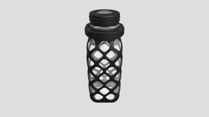 Meshbottle with Glass Top 2.0 3D Model
