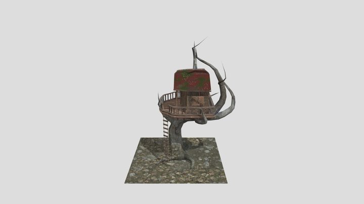 3D Modelling Treehouse 3D Model