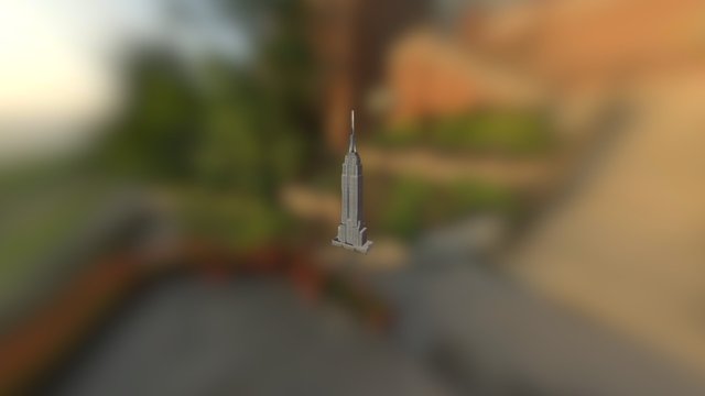 Empire State Building ~ meep12782 3D Model