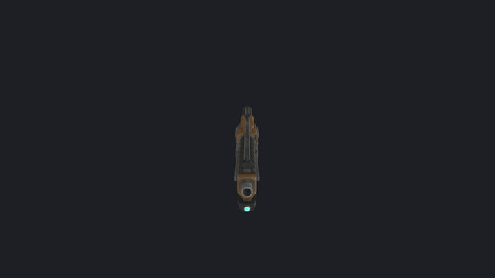 Industrial Plasma Rifle 3D Model