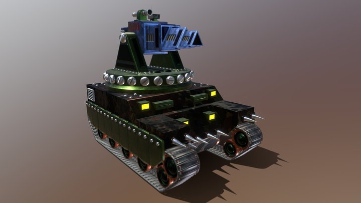 Tank 3D Model