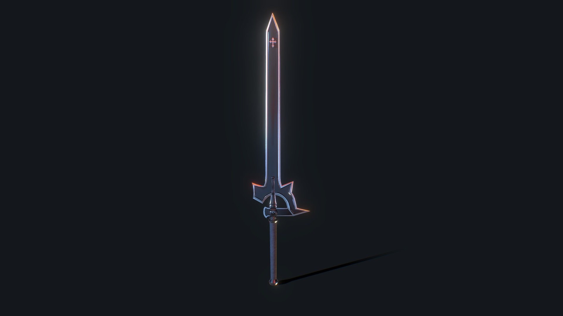 Elucidator Blade High-Quality 3D Model - Buy Royalty Free 3D model by ...