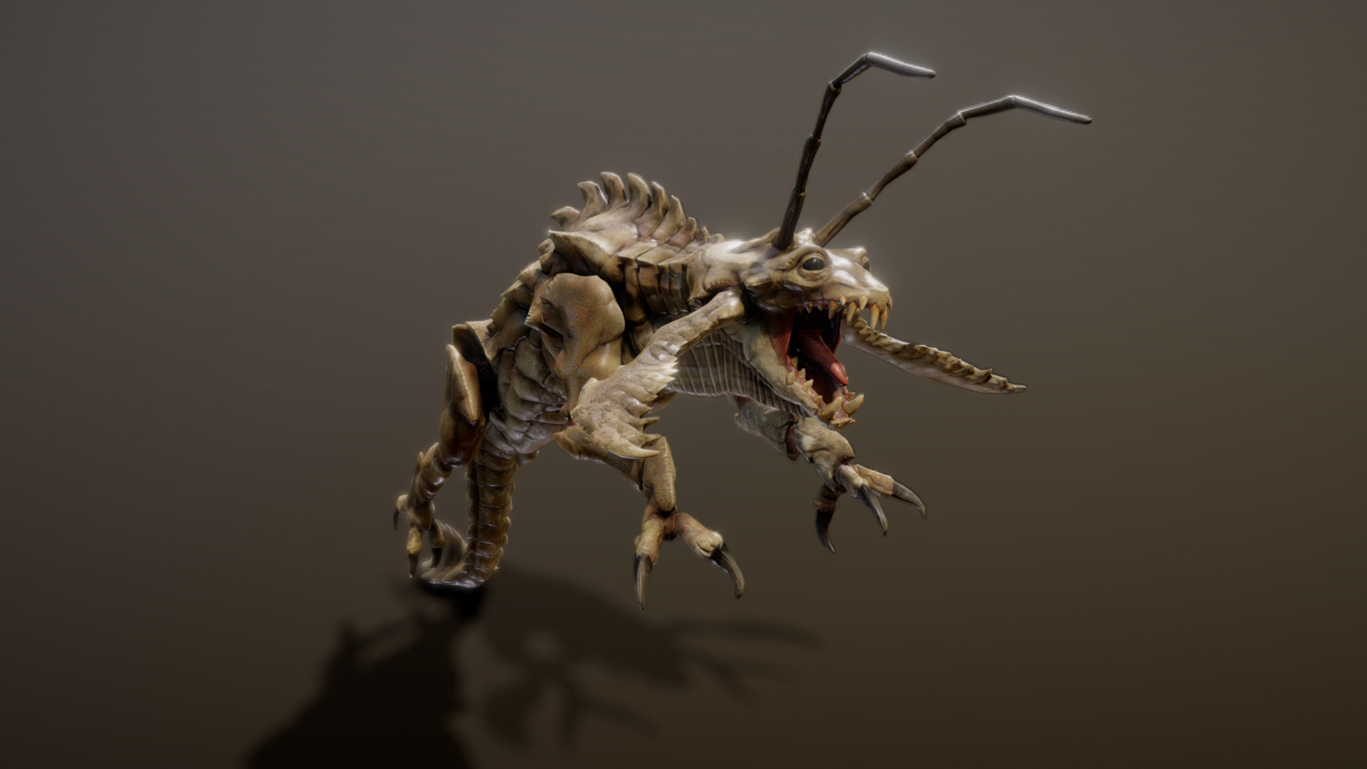 3D model LUCANOPS ANIMATIONS - This is a 3D model of the LUCANOPS ANIMATIONS. The 3D model is about a close-up of a bug.