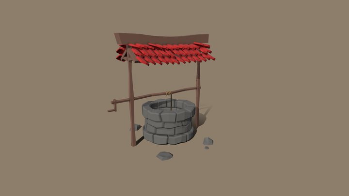 [School Project] Well 3D Model