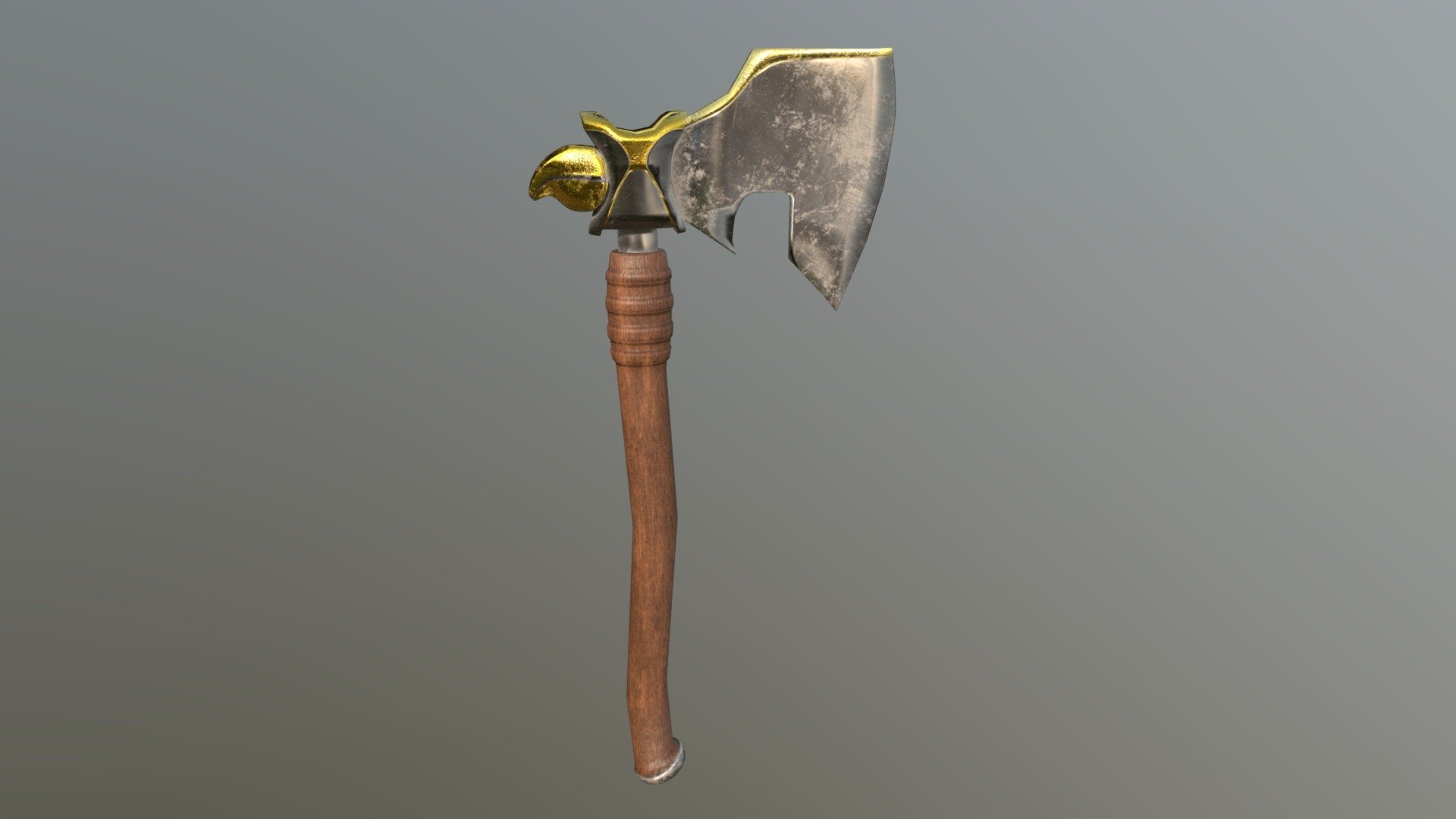 War Axe (Low poly)
