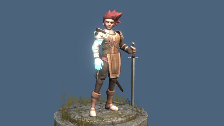 The last warrior 3D Model