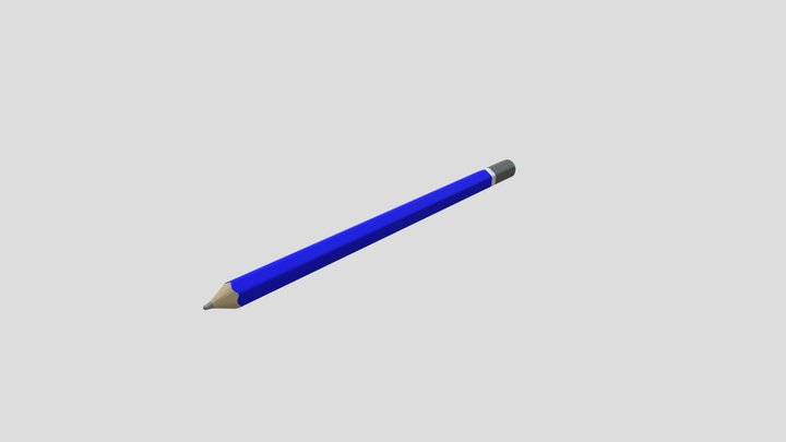Карандаш 3D Model