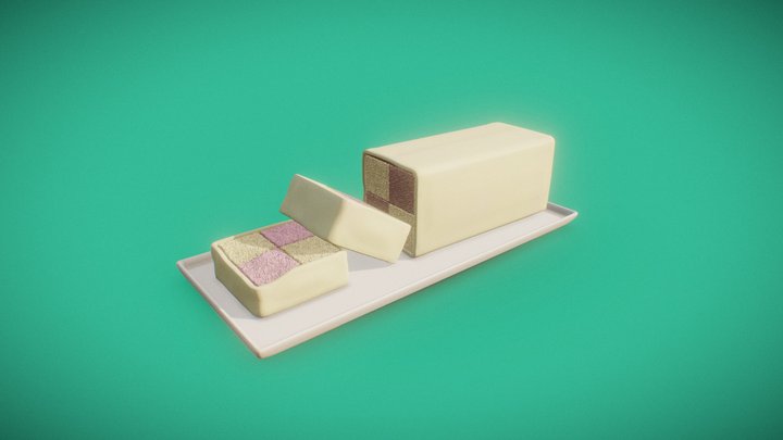 Day 12: Cake 3D Model