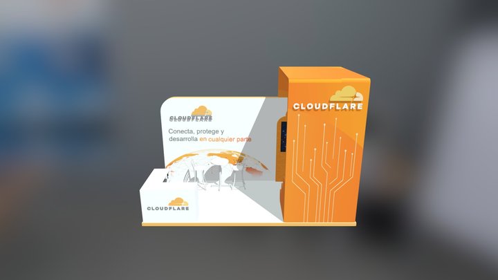 CLOUDFLARE-DEMO 3D Model