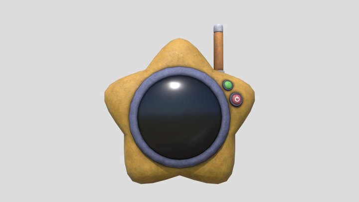 Poppy Playtime 5 | Star Remote 3D Model