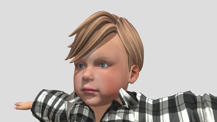 Baby 3D Model