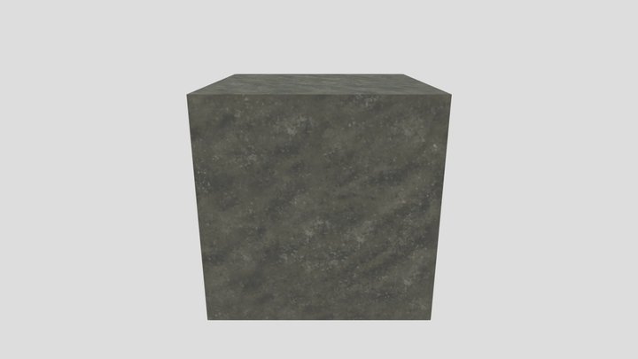Cube Rock - Assignmet 3D Model