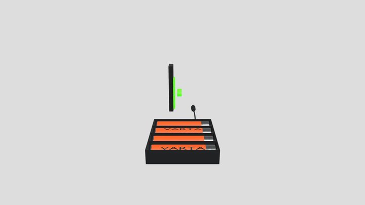 Batery VARTA 3D Model