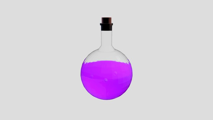 potion vial 3D Model