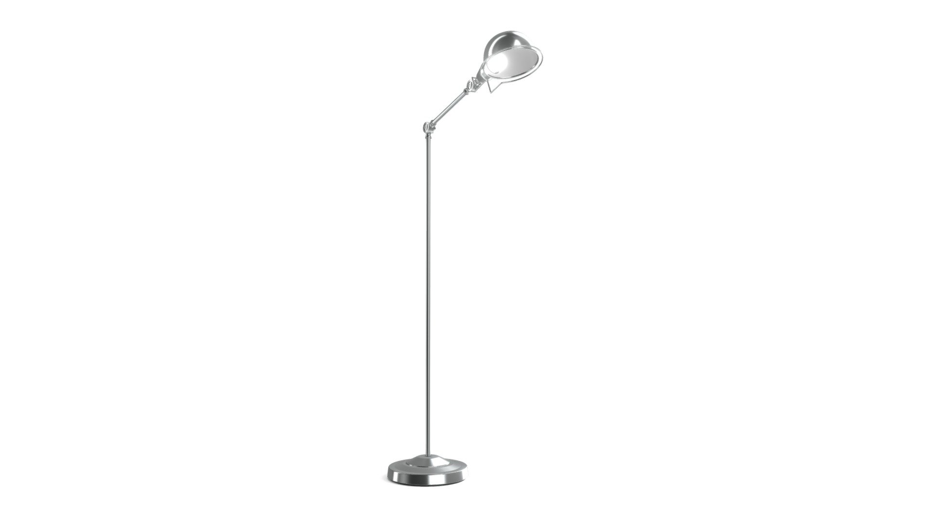 Jenkins Floor Lamp, Nickel