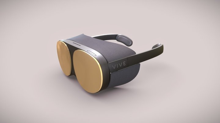 HTC Vive Flow 3D Model