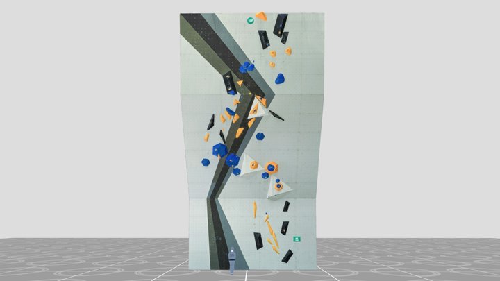 IFSC WCH Seoul 2025 Lead Final Men – Free 3D Model STL