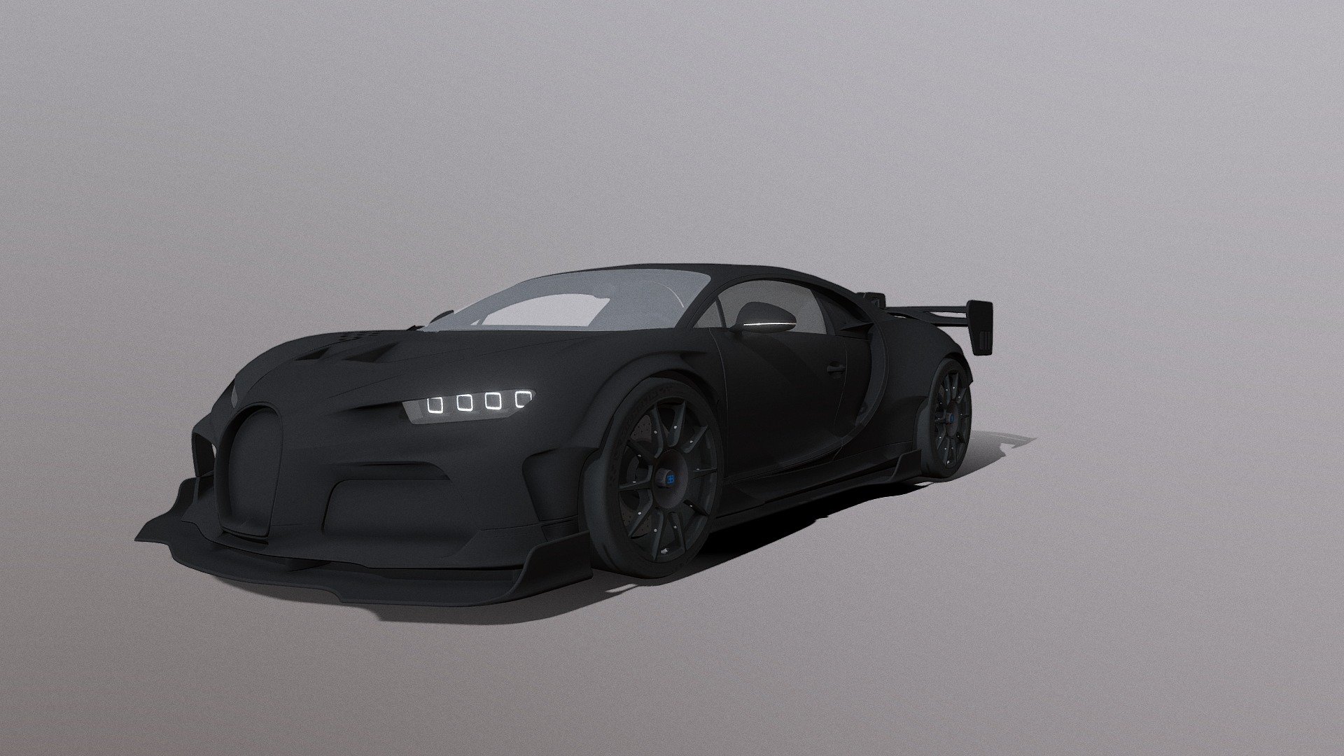 Bugatti Chiron Wide Body Kit Crew - Download Free 3D model by kevin ...