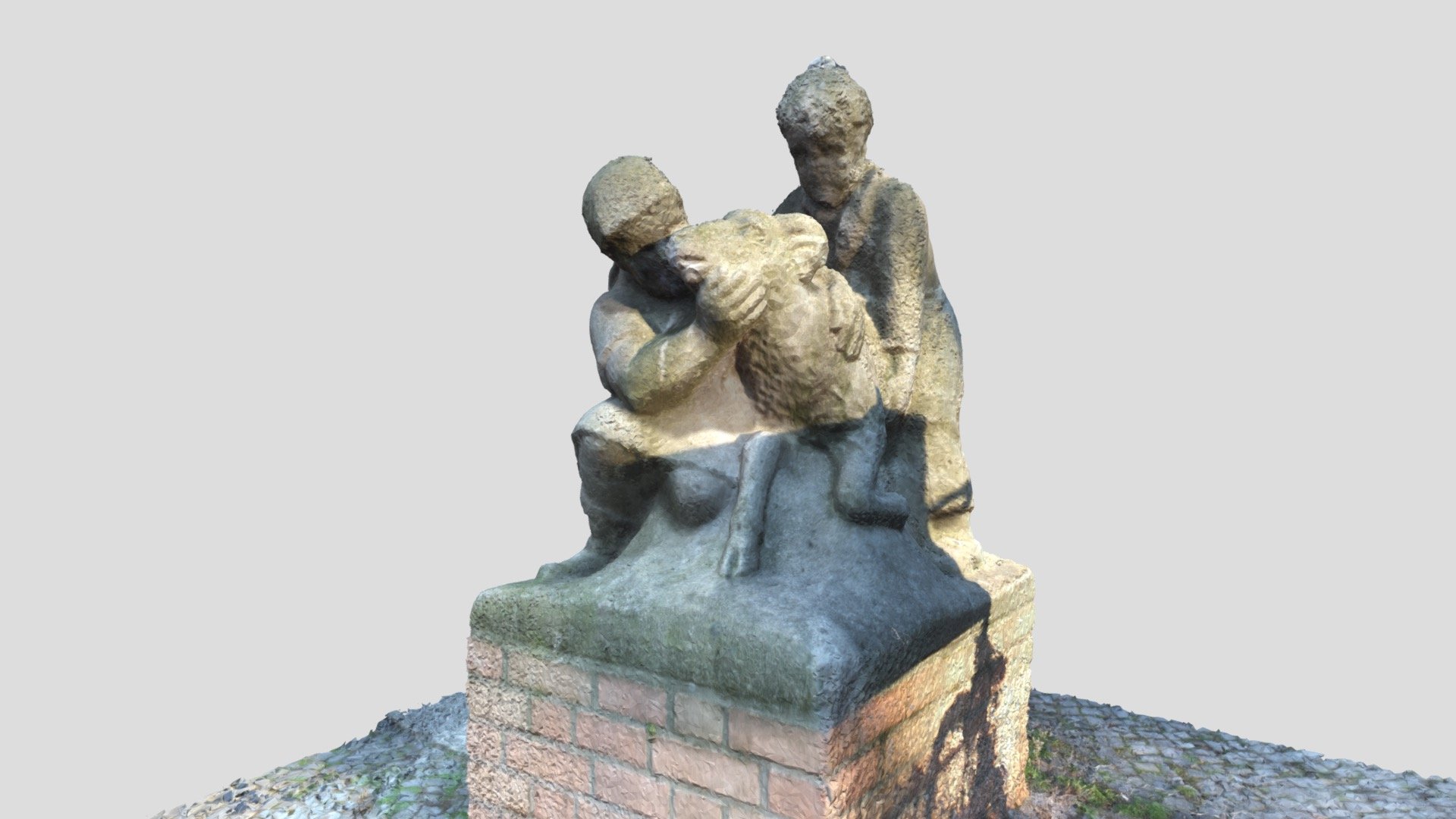 Statue #1 outside Kepler Oberschule, Berlin