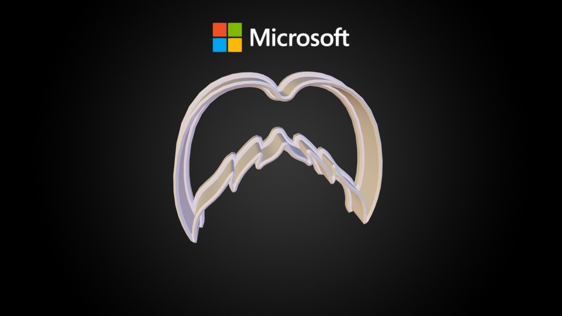 Moustache Cookie Cutter 2