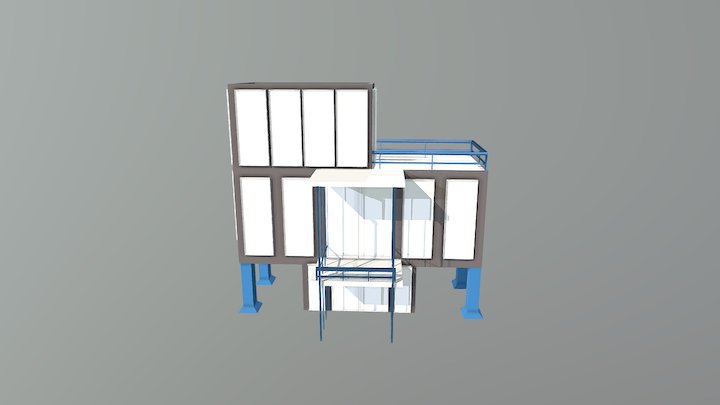 Modern Home Attempt 1 3D Model