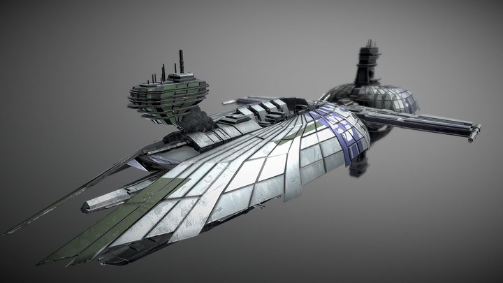 Munificent-class star frigate 3D Model