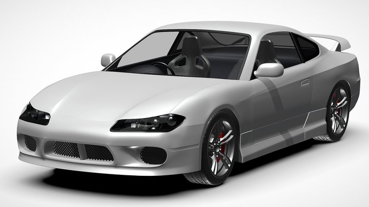 Nissan Silvia S15 3D Model