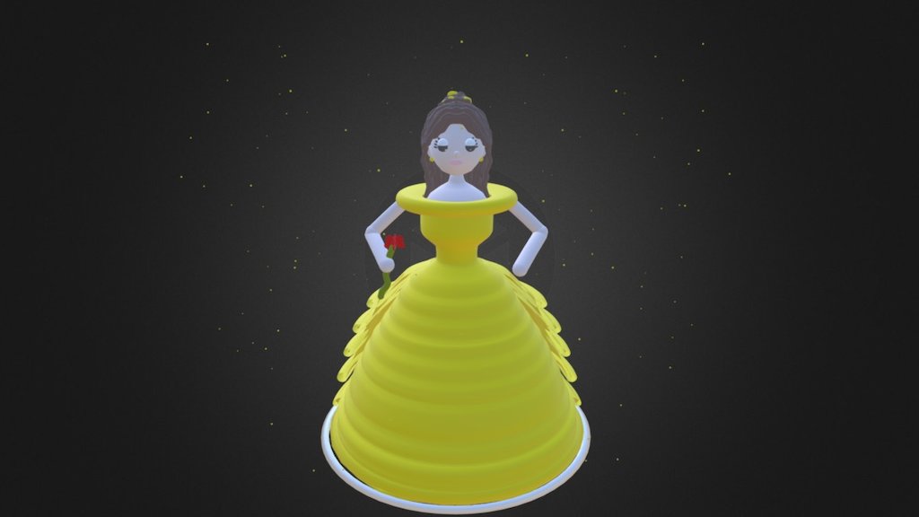 Belle - 3D model by seysusan [6572ed9] - Sketchfab