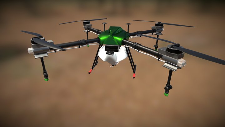 agriculture drone 3D Model